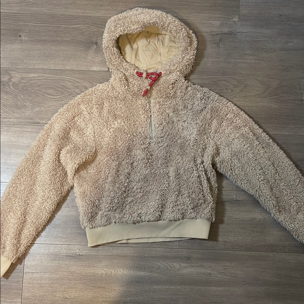 Lululemon Oh So Sherpa Half Zip Trench - Size 6